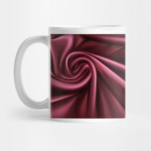 Red fabric texture Mug